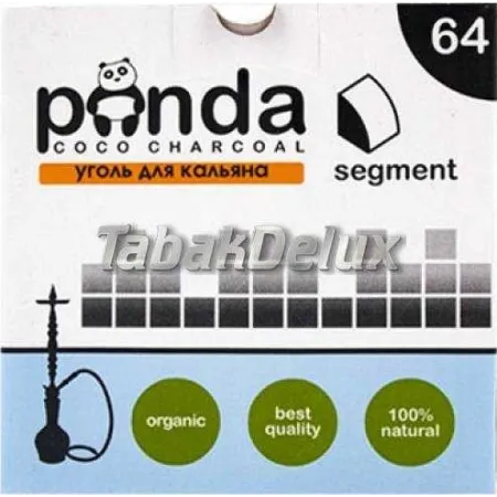 Уголь Panda Segment 0.6 кг (64 кубиков) под калауд