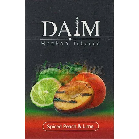 Daim Spiced Peach Lime (Пряний Персик Лайм) 50 грам Смак 🍑Персик 🍋‍🟩Лайм