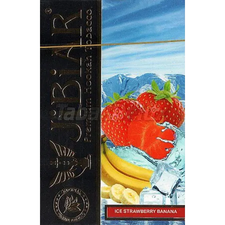 Jibiar Ice Strawberry Banana (Лёд Клубника Банан) 50 грамм