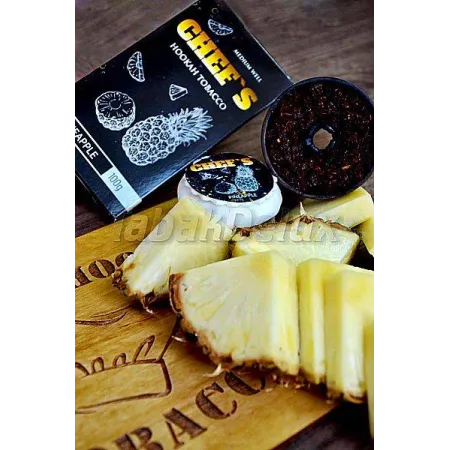 Тютюн Chefs Pineapple (Чевс Ананас) 100 грам з яскравим і соковитим смаком стиглого согчного ананаса 🍍