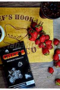Тютюн Chefs Wild Strawberries (Чевс Лісова Суниця) 100 грам зі смаком лісової полуниці, аромат свіжих ягід 🍓