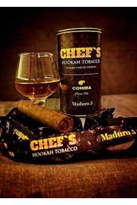 Тютюн Chefs Cigar (Чевс Сигара) 100 грам аромати смаженої кави, гіркого шоколаду, цукатів і прянощів.☕🍫🍬🌿