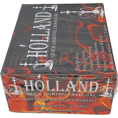 Вугілля Holland Quick Lighting (10 штук) в упаковці