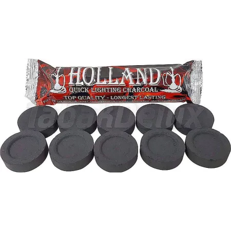 Вугілля Holland Quick Lighting (10 штук) в упаковці