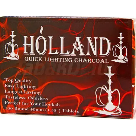 Вугілля Holland Quick Lighting (10 штук) в упаковці