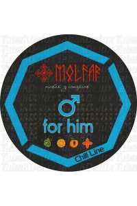 Molfar Chill For Him (Для него) 40 грамм Вкус 🌿🍊🍑🍦 Бергамот, Апельсин, Абрикос, Ваниль