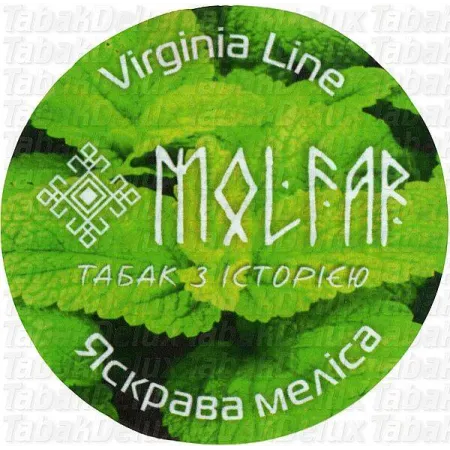 Molfar Virginia Melissa (Яскрава Мелісса) 40 грам зі Смаком 🌿🍋 Листків меліси з цитрусовою ноткою