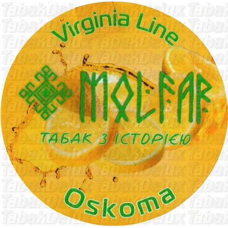 Molfar Virginia Oskoma (Оскома) 40 грам Смак 🍋‍🟩🍋 Лайм, Лимон