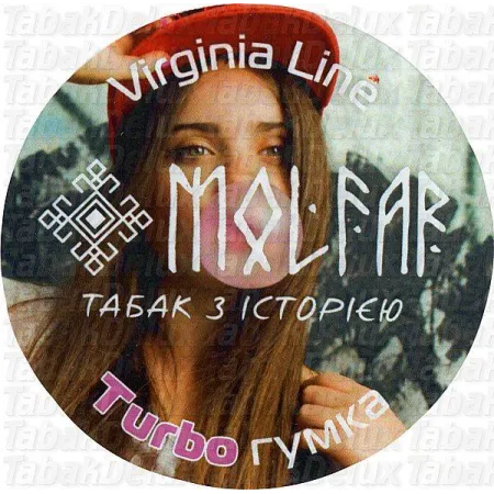 Molfar Virginia Turbo Gum (Жвачка Турбо) 40 грамм