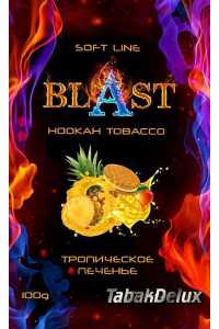 Blast Tropical Cookies (Тропическое Печенье) 100 грамм Вкус 🍪 Печенье, 🥭 Манго, 🍍 Ананас