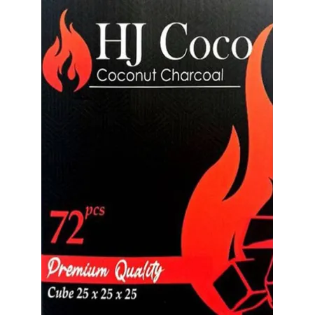 Купить Вугілля Hj Coco 1 кг (72 кубики) в упаковці