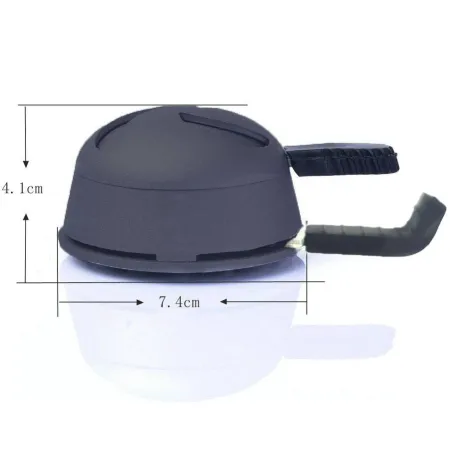 Устройство для управления жаром кальяна Oduman Kaloud (Калауд) - Чёрный Глянец 2 ручки