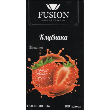 Fusion Medium Strawberry (Полуниця) 100 грам Смак 🍓 Полуниця