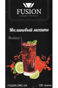 Fusion Medium Raspberry Mojito (Малиновый Мохито) 100 грамм Вкус 🍓 Малина 🍸 Мохито