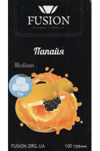 Fusion Medium Ice Papaya (Лёд Папайя) 100 грамм Вкус ❄️ Лёд 🥭 Папайя