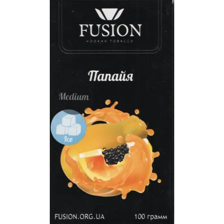 Fusion Medium Ice Papaya (Лід Папайя) 100 грам Смак ❄️ Лід 🥭 Папая