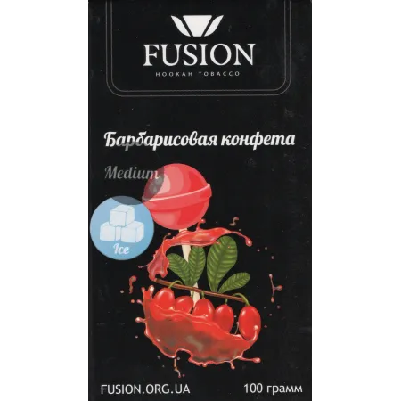 Fusion Medium Ice Barberry Candy (Лід Барбарисова Цукерка) 100 грам Смак ❄️ Лід 🍭 Барбарисова цукерка