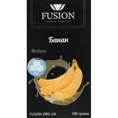 Fusion Medium Ice Banana (Лід Банан) 100 грам Смак ❄️ Лід 🍌 Банан