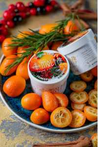 Табак для кальяна Мольфар линейка вирджиния со вкусом 🍊 новогоднего мандарина (Molfar Virginia Mandarin) 40 грамм