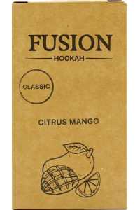 Fusion Classic Citrus Mango (Цитрус Манго) 100 грамм Вкус 🍊 Апельсин, 🍋 Лимон, 🍋‍🟩 Лайм, 🥭 Манго