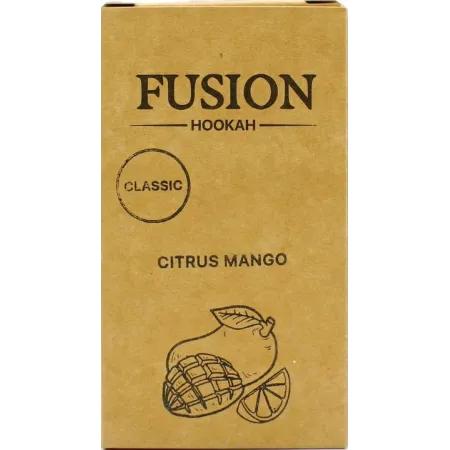 Fusion Classic Citrus Mango (Цитрус Манго) 100 грам Смак 🍊 Апельсин, 🍋 Лимон, 🍋‍🟩 Лайм, 🥭 Манго