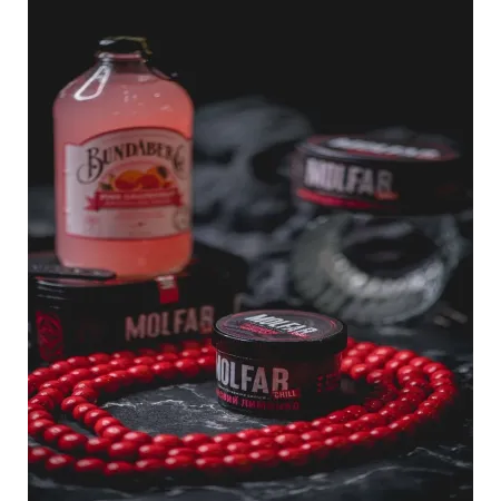Тютюн Мольфар Чилл Рубіновий Лимонад (Molfar Chill Ruby Lemonade) 40 грам зі смаком малини, лимона та апельсина