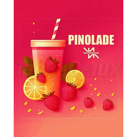 WhiteSmok Pinolade (Пінолад) 50 грам Смак 🍋 Лимонад, 🍓 Полуниця, 🍊 Апельсин