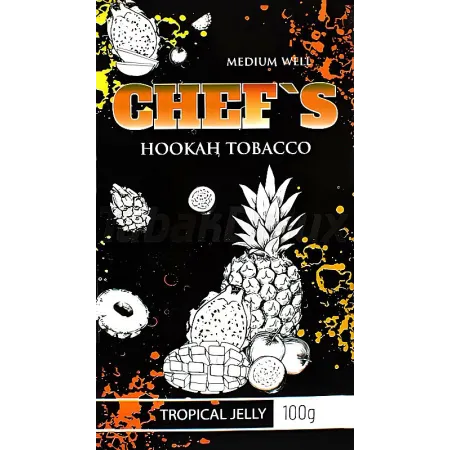 Чевс Тропічне Желе подарує насичену та гармонійну сесію з легким присмаком екзотичних фруктів