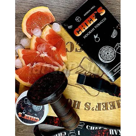 Табак Chefs Ice Grapefruit (Чевс Лёд Грейпфрут) 40 грамм Вкус свежего грейпфрута с освежающим холодком❄️🍊