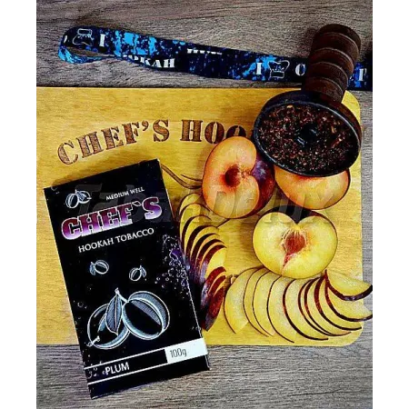 Табак Chefs Plum (Чевс Слива) 40 грамм Вкус 🌑 Слива это аромат спелой сливы с натуральными кисло-сладким вкусом