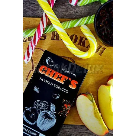 Тютюн Chefs Red Apple Candy (Чевс Яблучна Цукерка) 40 грам соковитий смак солодкої яблучної цукерки 🍏🍭