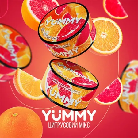 Yummy Citrus Mix (Цитрусовый Микс) 100 грамм Вкус 🍊🔴 Апельсин, Грейпфрут