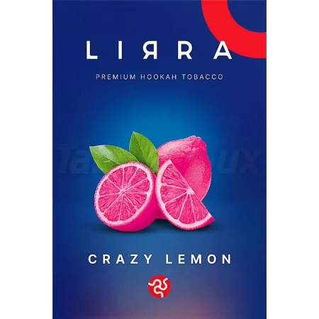 Lirra Crazy Lemon (Крейзі Лимон) 50 грам Смак 🍋Лимон, 🍊Грейпфрут