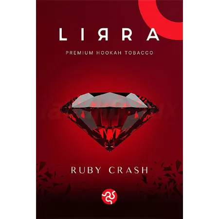 Lirra Ruby Crash (Рабі Краш) 50 грам Смак 🍒 Вишня, 🍓 Малина, 🍓 Полуниця