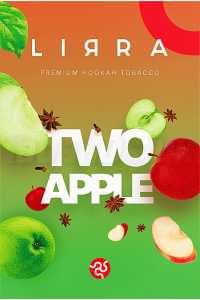 Lirra Two Apples (Смак 🍏🍎 Яблука) 50 грам