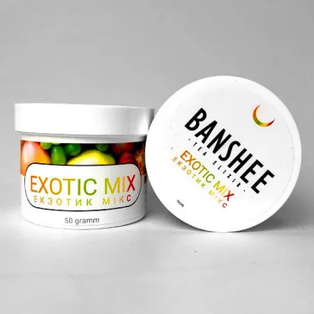 Banshee Light Line Екзотик Мікс 50 грам Смак 🥝 Ківі, 🍍 Ананас, 🍓 Ягоди