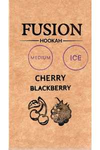 Fusion Medium Ice Cherry Blackberry (Лёд Вишня Ежевика) 100 грамм Вкус 🍒 Вишня, 🍇 Ежевика, ❄️ Лёд