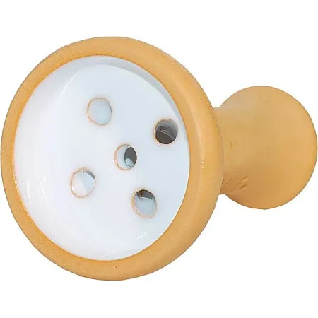 Керамічна чаша для кальяну Хмара МОНО Black Бежевий