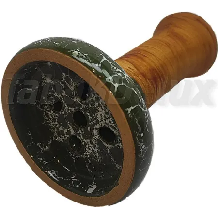 Flat Bowls Turka Темно-зелена — стильна чаша в класичному турецькому стилі