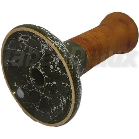 Flat Bowls Phunnel Темно-зелений — елегантна чаша типу Phunnel з глибоким темно-зеленим відтінком