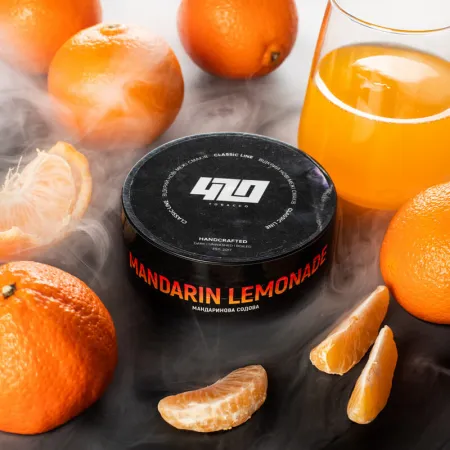 Тютюн 420 Mandarin Lemonade (Смак 🍊 Мандарин, 🍋 Лимонад) 100 грам