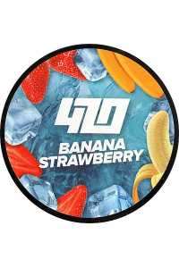Тютюн 420 Banana Strawberry (Смак 🍌 Банан, 🍓 Полуниця, ❄️ Лід) 100 грам