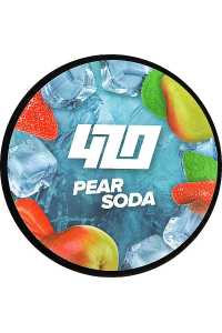 Табак 420 Pear Soda (Груша Содовая) 100 грамм Вкус 🍐 Груша, 🍓 Клубника, ❄️ Лёд