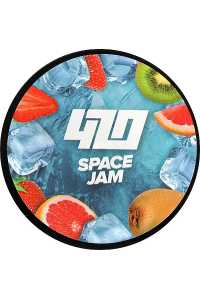 Табак 420 Space Jam (Спейс Джем) 100 грамм Вкус ❄️ Лёд, 🥝 Киви, 🍓 Клубника, 🍊 Грейпфрут