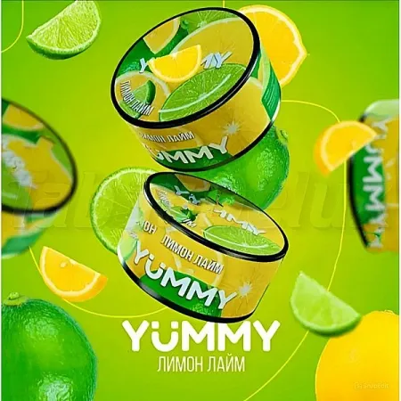 Yummy Lemon Lime (Смак 🍋🍋‍🟩 Лимон, Лайм) 100 грам