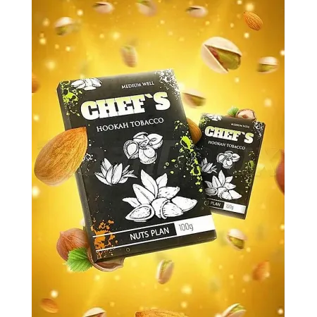 Chefs Nuts Plan (Горіхи) 40 грам Смак 🌰 Фісташки, мігдаль, лісовий горіх