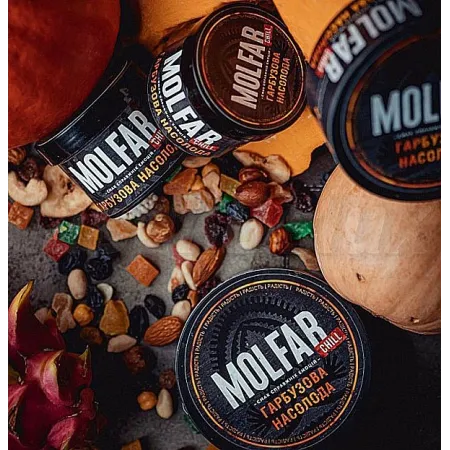 Табак Мольфар Чилл Тыквенное Наслаждение (Molfar Chill Pumpkin Delight) 40 грамм со вкусом сочной тыквы