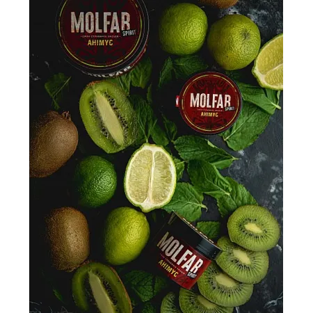 Смак 🥝🍋‍🟩🟢🌿 Ківі, Лайма, Агрус, Мелісса Molfar Spirit Line Анімус