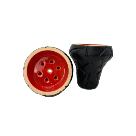 Чаша 2×2 Hookah Bomb Red — стильный и качественный аксессуар для кальяна
