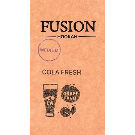 Fusion Medium Cola Fresh (Кола Фреш) 100 грам Смак 🥤 Кола, 🍒 Вишня, 🍊 Грейпфрут